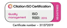 Citation ISO Certification - ISO 9001:2015